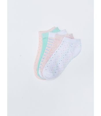 Patterned Women's Booties Socks 5-Pack