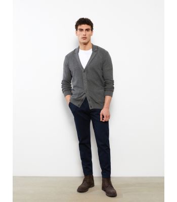 V-Neck Men's Knitwear Cardigan