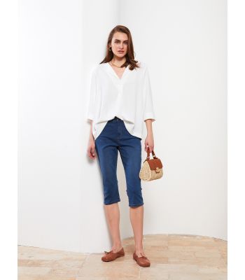 كابري روديو جينز نسائي بقصة مستقيمة ضيقة