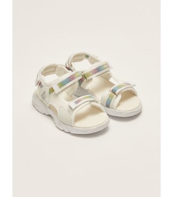 Girls Sandals With Double Straps Velcro