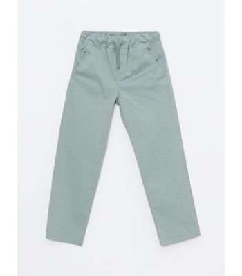 Elastic Waist Basic Boy Trousers