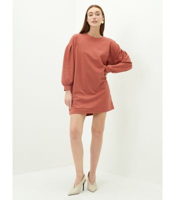 Crew Neck Regular Long Sleeve Women's Dress