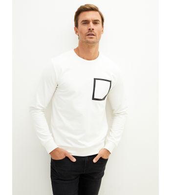 Crew Neck Long Sleeve Sweatshirt