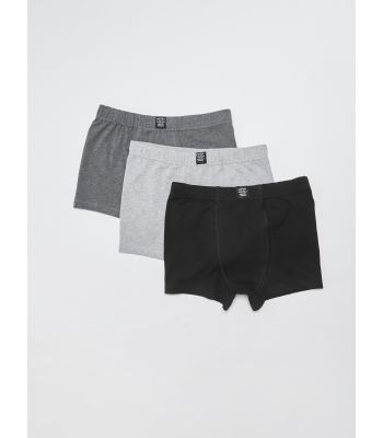 Basic Cotton Boy Boxer 3-Pack