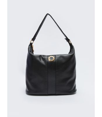 Faux Leather Women’s Shoulder Bag