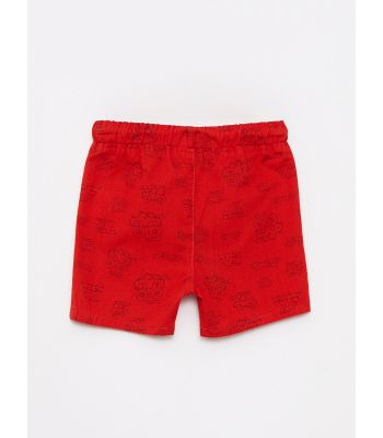 Elastic Waist Printed Baby Boy Shorts