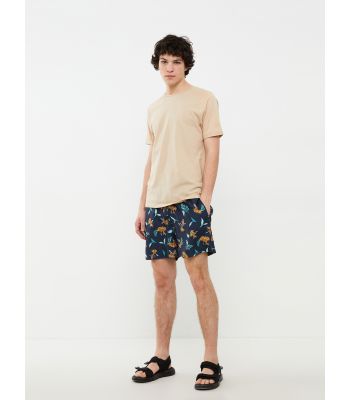 Short Pattern Men's Swimwear