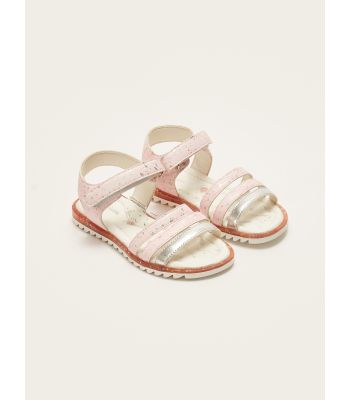 Printed Velcro Girls' Sandals