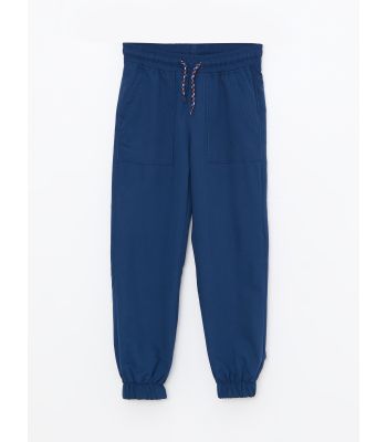 Elastic Waist Basic Boy Jogger Trousers