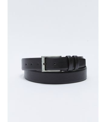 Leather Look Mens Chino Belt