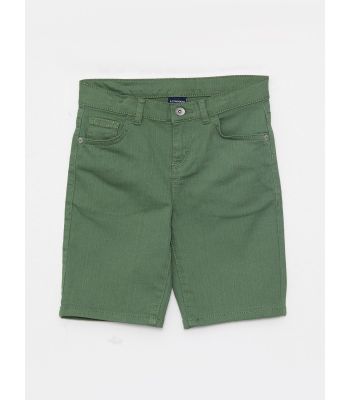 Basic Gabardine Boy Shorts