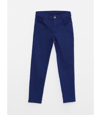 Basic Gabardine Boy Trousers