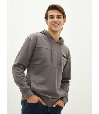 Hooded Long Sleeve Thick Men's Hoodie