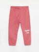 Elastic Waist Printed Baby Girl Sweatpants