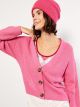 V Neck Regular Long Sleeve Women's Tricot Cardigan