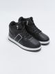 Embroidered Lace-up Ankle-Length Men's Sneakers