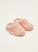 Plush Detailed Girls' Slippers