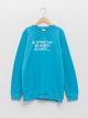 Crew Neck Printed Long Sleeve Boy Sweatshirt