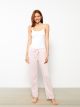 Elastic Waist Regular Women's Pajama Bottoms