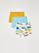 Elastic Waist Baby Boy Boxer 3-Pack