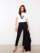 Slim Fit Regular Women's Trousers