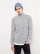 Turtleneck Long Sleeve Men's Tricot Sweater