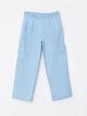 Elastic Waist Basic Bell-Bottoms Girl Trousers