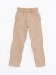 Elastic Waist Basic Boy Trousers