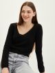 V Neck Regular Long Sleeve Women's Tricot Sweater