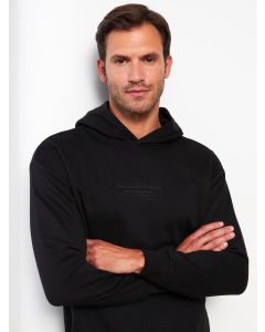 Hooded Long Sleeve Printed Men's Hoodie