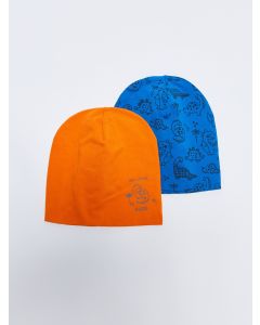 Printed Baby Boy Beret 2-Pack