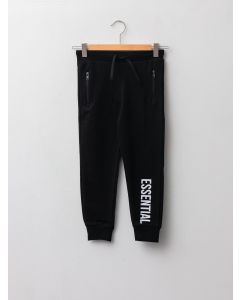 Elastic Waist Printed Boy Jogger Sweatpants