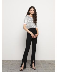 Slim Fit Regular Women's Trousers