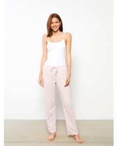 Elastic Waist Regular Women's Pajama Bottoms