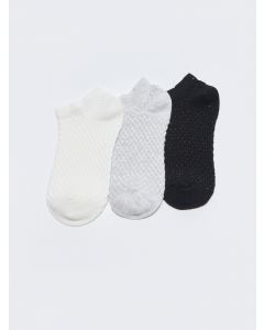 Patterned Women's Booties Socks 3-Pack