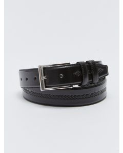 Leather Look Mens Chino Belt