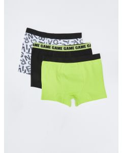 Printed Cotton Boy Boxer 3-Pack