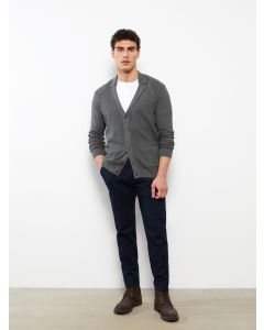 V-Neck Men's Knitwear Cardigan