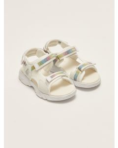 Girls Sandals With Double Straps Velcro