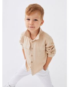 Long Sleeve Basic Baby Boy Shirt