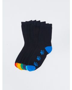 Patterned Boy Socket Socks 7-pack