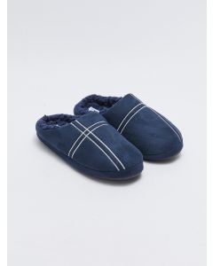 Closed Front Striped Men's Indoor Slippers