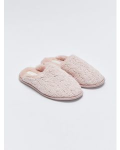 Self Patterned Women's House Slippers