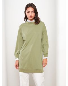 Turtle Neck Regular Long Sleeve Women's Tunic