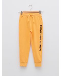 Elastic Waist Printed Boy Jogger Sweatpants