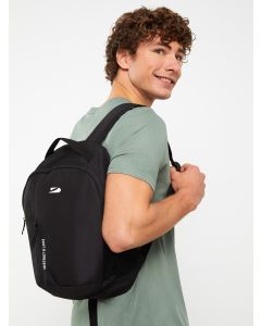 Letter Printed Men's Backpack