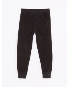 Basic Fleece Boys' Jogger Sweatpants With Elastic Waist