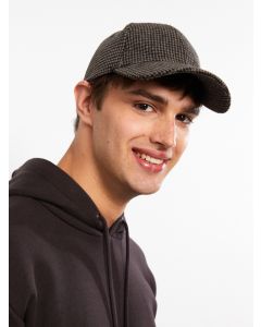 Crowbar Patterned Men Cachet Cap Hat