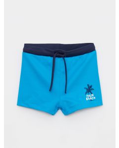 Baby Boy Sea Shorts With Elastic Waist Printed