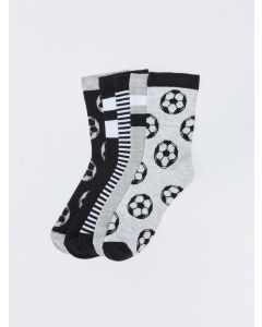 Patterned Boy Socks 3 Pieces